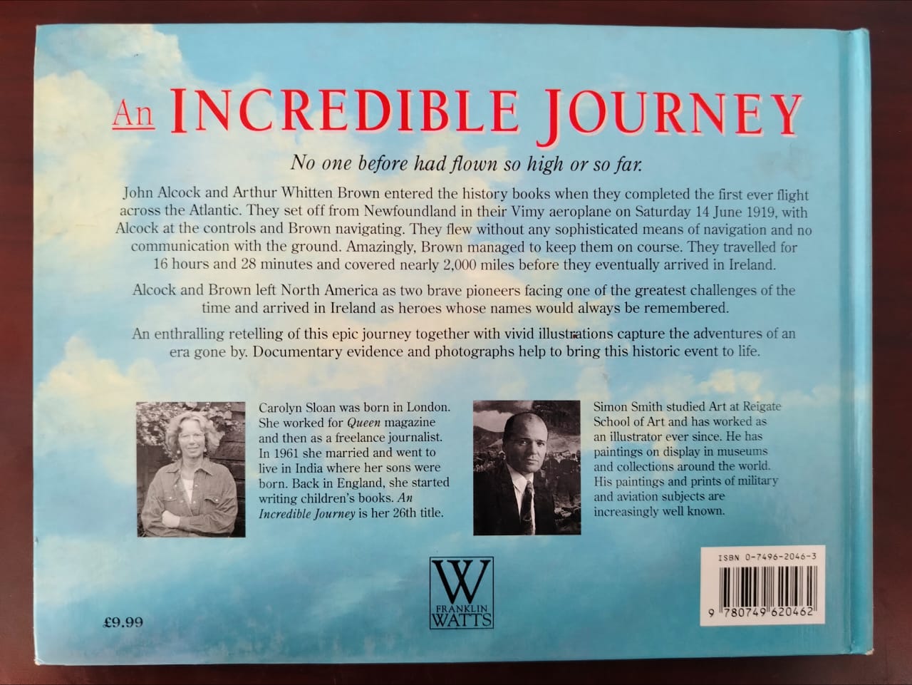 The Story of Alcock and Brown Hardcover