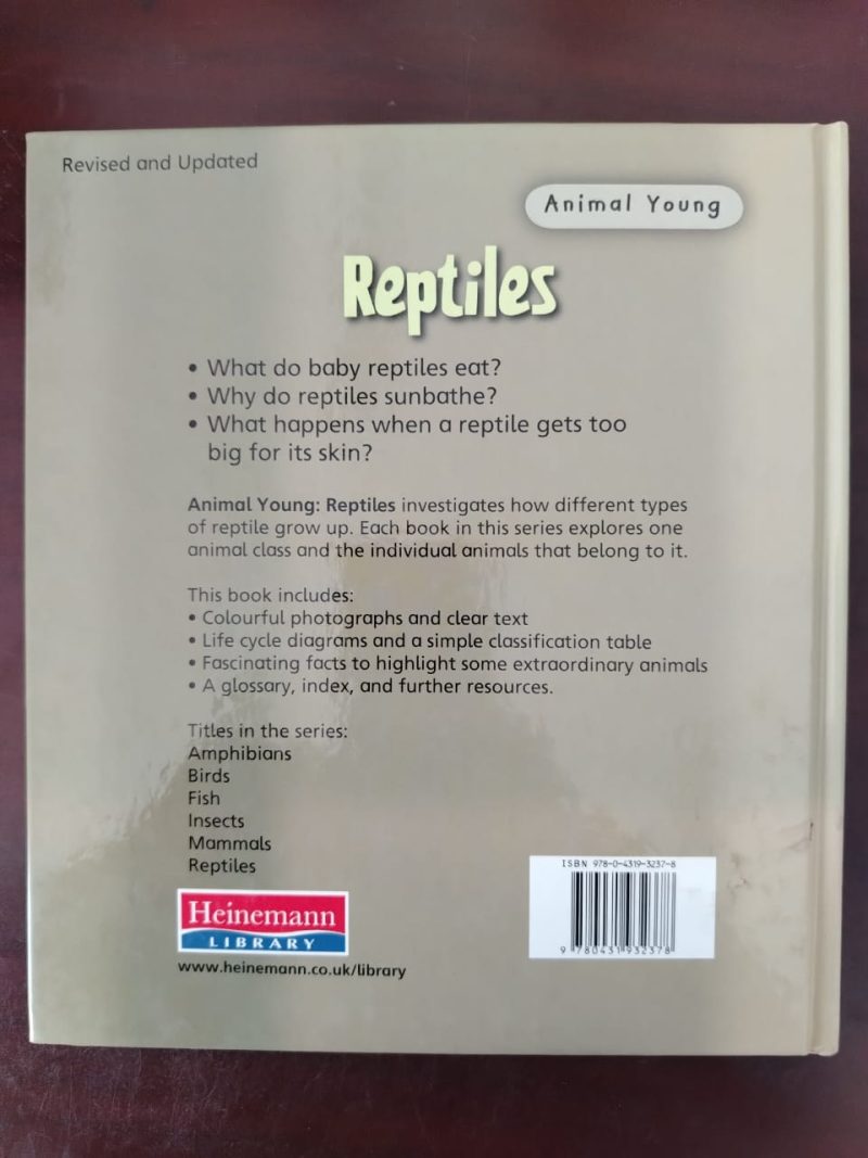 Animal Young Reptiles Hardcover - Image 2