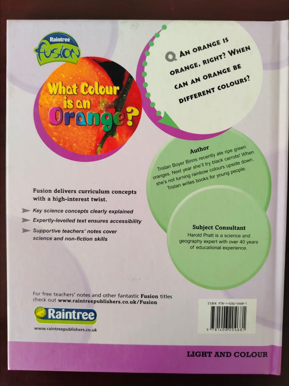 What Colour is an Orange? hardcover