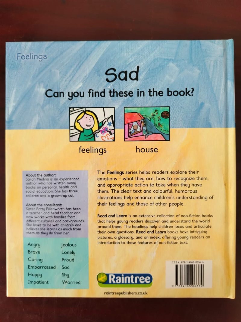 Sad Heinemann Read and Learn Feelings hardcover